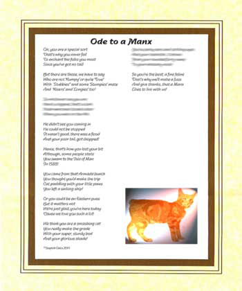 Ode to a Manx Cat