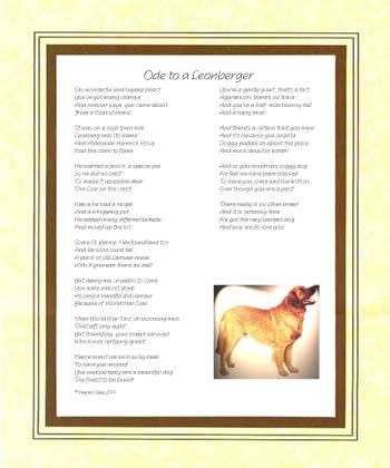 Ode to a Leonberger