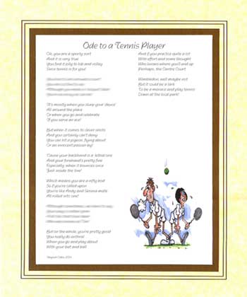 Ode to a Tennis Player