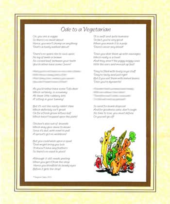 Ode to a Vegetarian