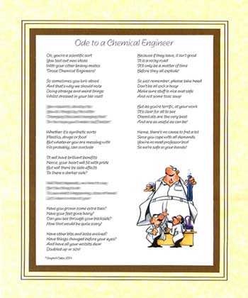 Ode to a Chemical Engineer