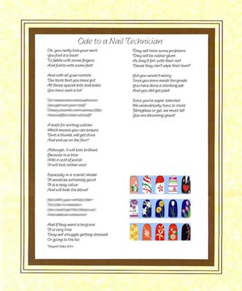 Ode to a Nail Technician
