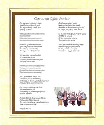 Ode to an Office Worker