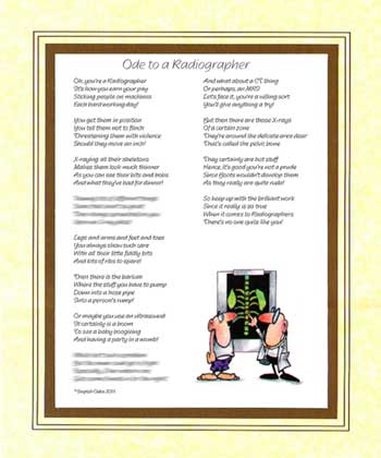 Ode to a Radiographer