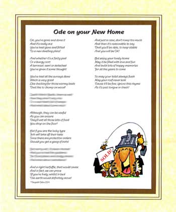 Ode on Your New Home