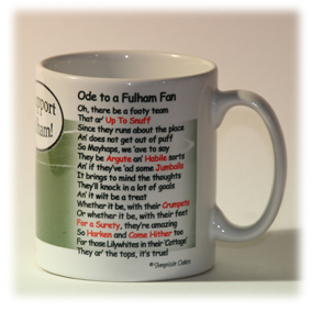 Fulham Mug Verse