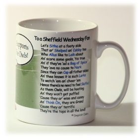 Sheffield Wednesday Mug Verse