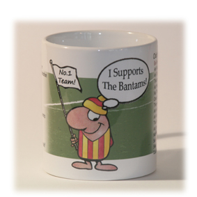 Bradford City Supporter Mug
