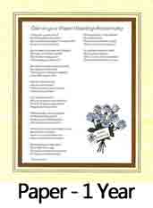 Click here to view Paper Anniversary Ode