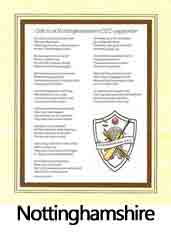 Click to View the Nottinghamshire Cricket Ode