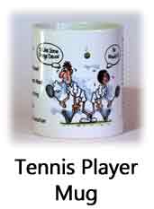 Click to View the Tennis Player Mug