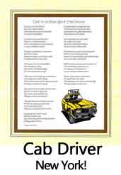 Click Here to View New York Cabbie Ode