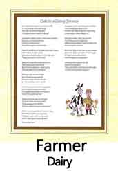 Click Here to View Dairy Farmer Ode