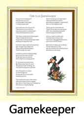 Click Here to View Gamekeeper Ode