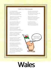 Click to View the Wales or Welsh Ode