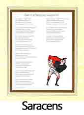 Click to View the Saracens Rugby Ode