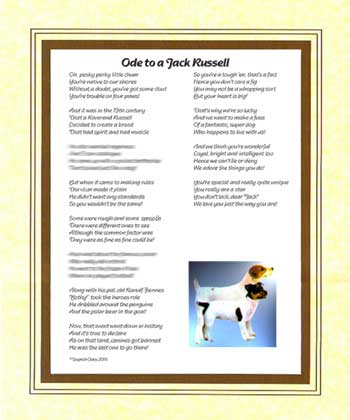 Ode to a Jack Russell