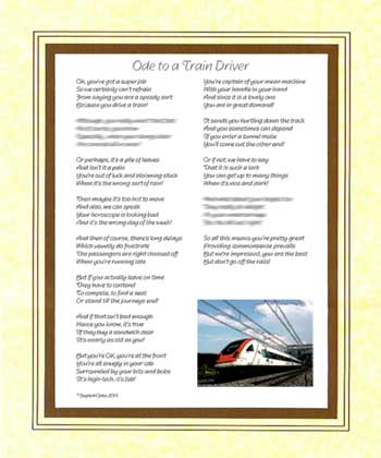 Ode to a Train Driver