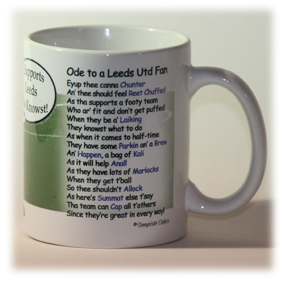 Leeds United Mug Verse