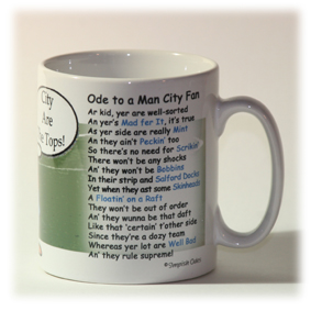 Manchester City Mug Verse
