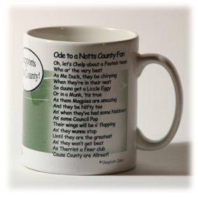 Notts County Mug Verse