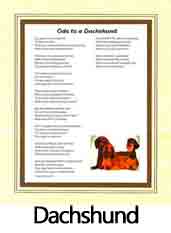 Click Here to View Dachshund Ode