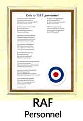 Click Here to View RAF Personnel Ode