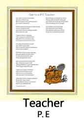Click Here to View P. E Teacher Ode